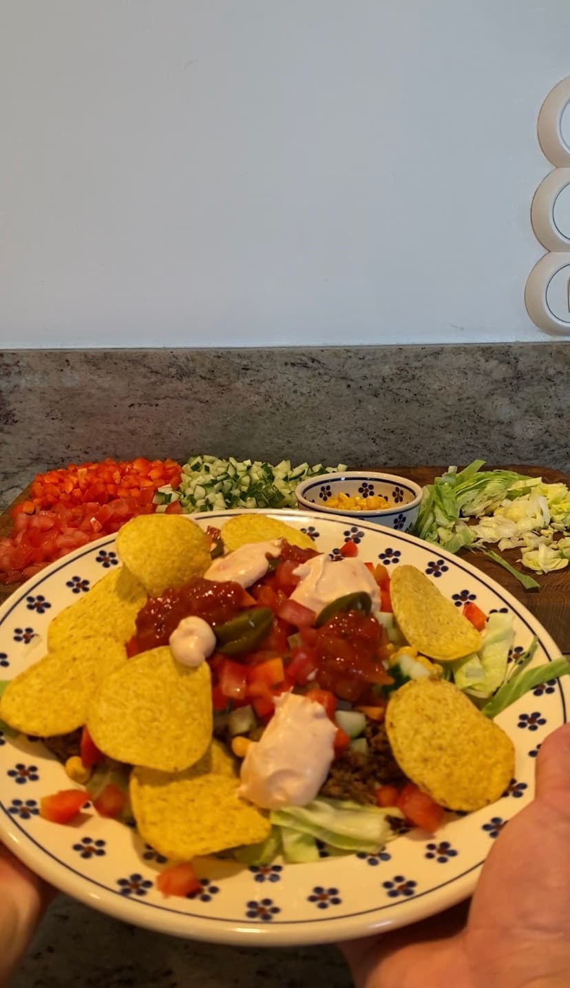 Ljummen Tacosallad